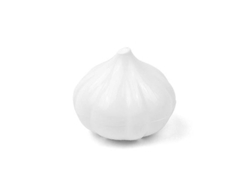 Recipiente Para Almacenar Alimentos Con Forma De Ajo Para Su Conservación.