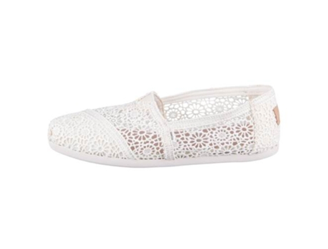 Alpargatas TOMS Mujer (38,5 eu - Blanco)
