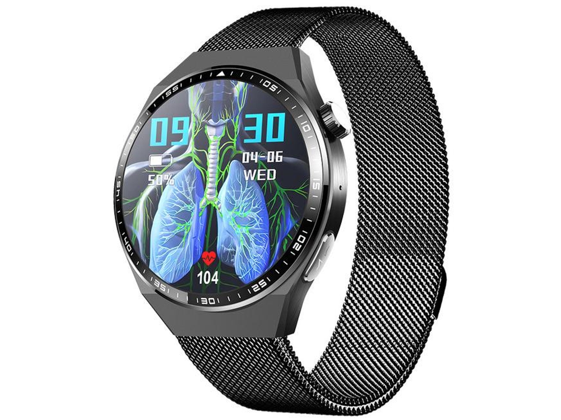 Smartwatch Yizhood F800 1.55 Inch Llamada Bluetooth Ip67 Impermeable 158 Modos Deportivos 280mah (android E Ios - Negro)