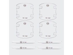 Pegatinas Para Puertas Y Faldones Laterales Del Coche, Material De Goma, Diseño De Texto, Modelo De Manija De Puerta Hb Para Land Rover