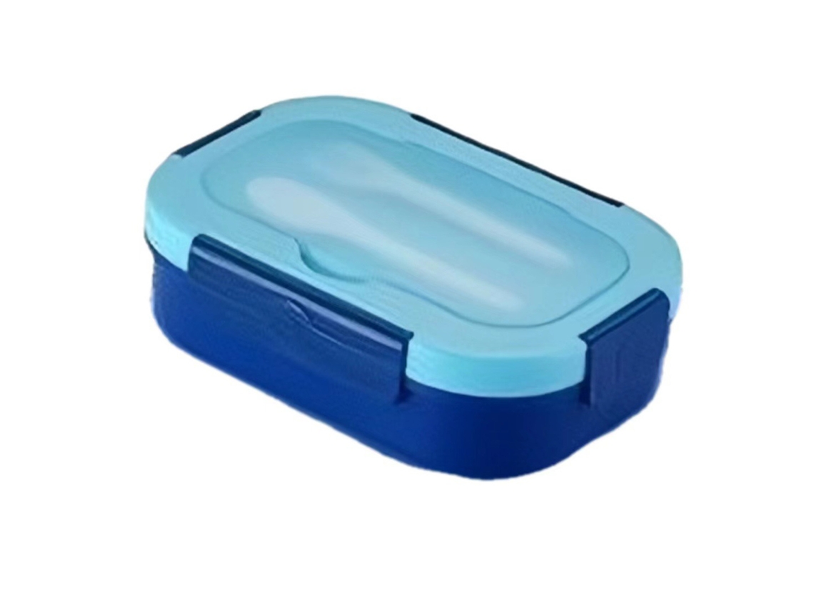 Fiambrera Bento Para Niños, 4 Compartimentos, A Prueba De Fugas, 1300 Ml, Pp, Libre De Bpa, Portátil.