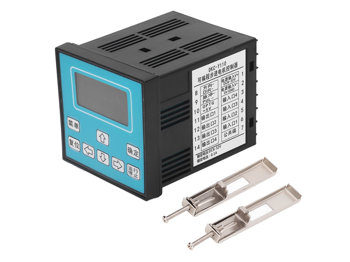 Controlador De Motor Programable Con Pantalla Lcd Para Servo Y Motor Paso A Paso Industrial Dc6-32v