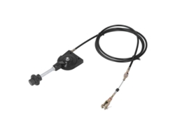 Cable flexible de 2,5 m para el control manual del acelerador para excavadora Ex230, acero inoxidable y poliuretano.
