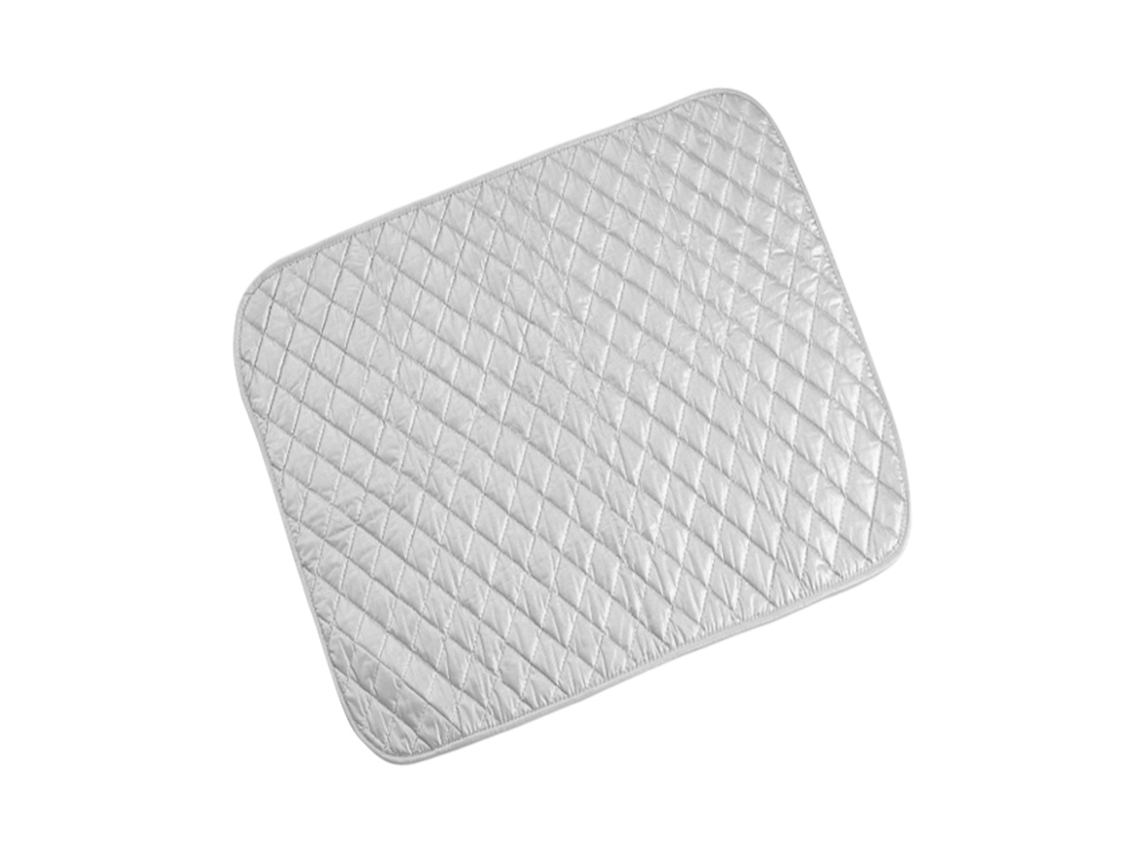 Almohada de planchar plegable y portátil de algodón de 60 x 55 cm