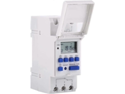 Rebe-timer Digital Programable Con Display Lcd Interruptor Semanal Relé 16 On/off 24v Para Equipos Eléctricos Y Aparatos Hogareños