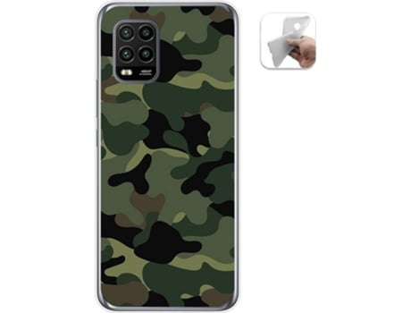 Carcasa Xiaomi Mi 10 Lite TUMUNDOSMARTPHONE Camuflaje Multicolor