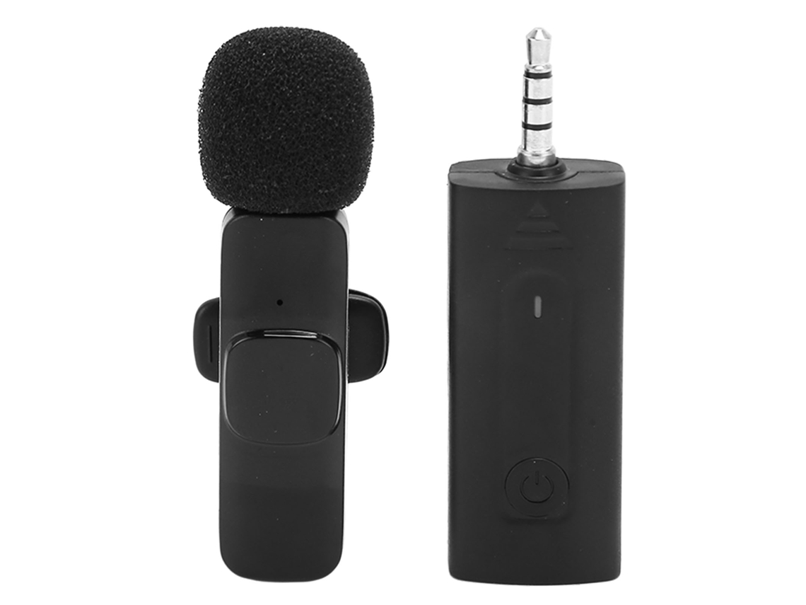 Micrófono De Solapa Inalámbrico Plug And Play Con Reducción De Ruido Para Streaming Y Grabación.