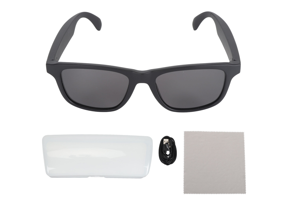 Gafas Inteligentes Bluetooth V5.3 Con Audio De Oído Abierto, Protección Uv400 Y Carga Magnética.