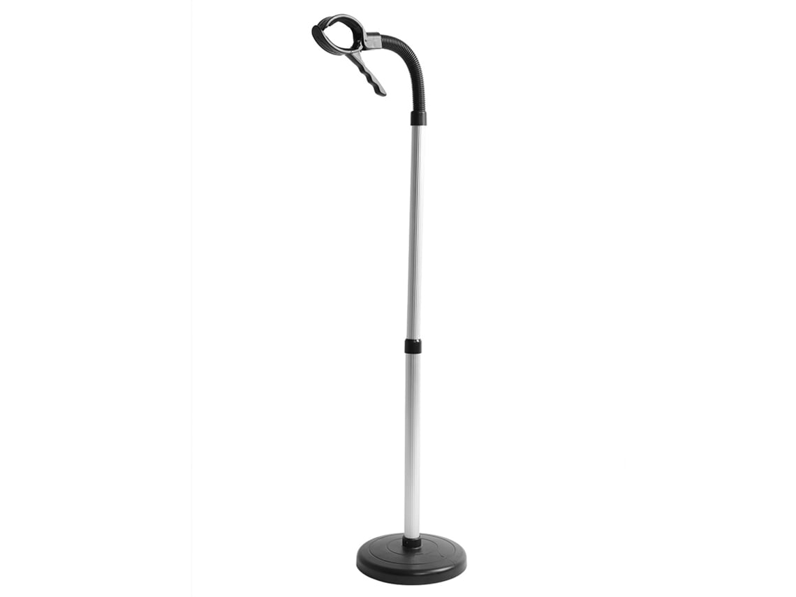 Soporte Para Secador De Pelo De Pared Ajustable Con Ventosa Desmontable Acero Inoxidable