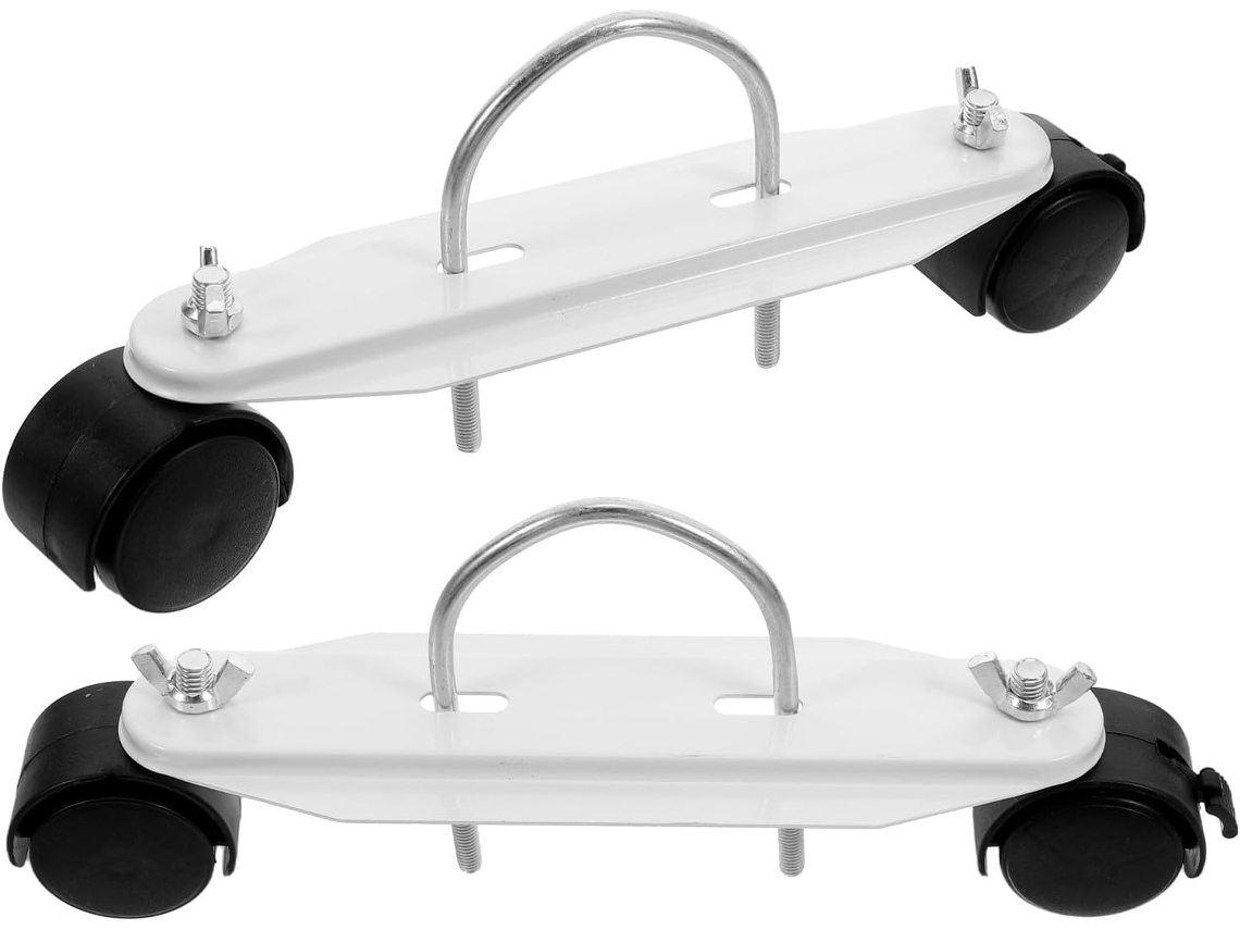 Soporte Con Ruedas De Te, Pp Para Radiador De Aceite Eléctrico. Base Robusta Con Ruedas Giratorias Para Calefacción.