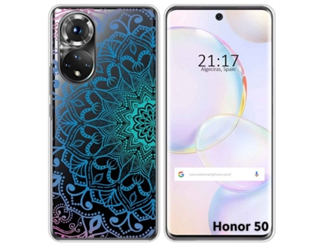 Carcasa Huawei Nova 9 / Honor 50 5G TUMUNDOSMARTPHONE Dibujos Transparente Multicolor
