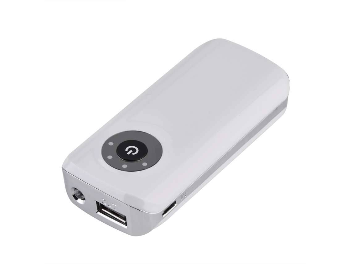 Kit De Power Bank (carga Usb De Cuatro Puertos, Función De Linterna)