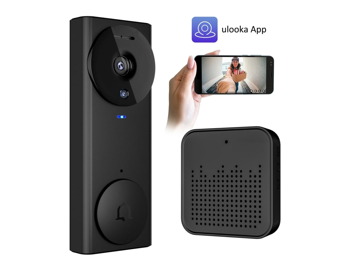 Nuevo Timbre De Video Inalámbrico M17 Para El Hogar, Con Visión Nocturna Hd, Intercomunicador Con Aplicación Móvil Y Grabación Inteligente. Brilvibera_ozo