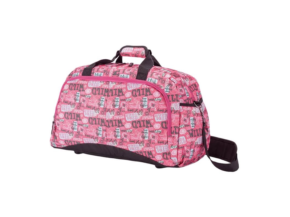 Bolsa de viaje Benzi Bz5743 Rosa salvaje 51x30x24cm