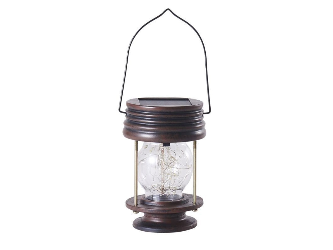 Rebe-47925-lámpara Solar Jardín Antigua Impermeable Con Luz Cálida Diseño Retro Ipx4