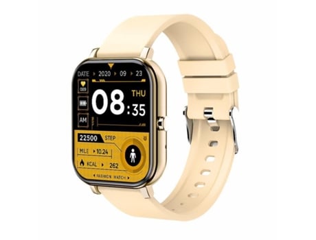 Smartwatch Pantalla H10 de 1,69 pulgadas con llamadas Bluetooth, monitorización del ritmo cardíaco/presión arterial/sueño, co