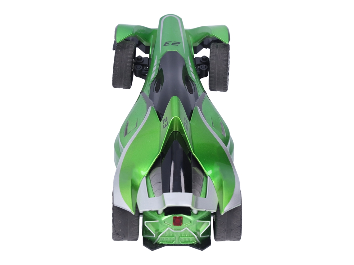 Coche De Juguete Teledirigido Rc Con Control Por Voz, Recargable, Verde.