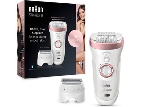 Depiladora BRAUN Silk Épil 9720 Solo (Arranque - Multi-zonas - Recargable)
