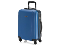 Maleta de Cabina ITACA Abs Texturizado Azul (35 L)