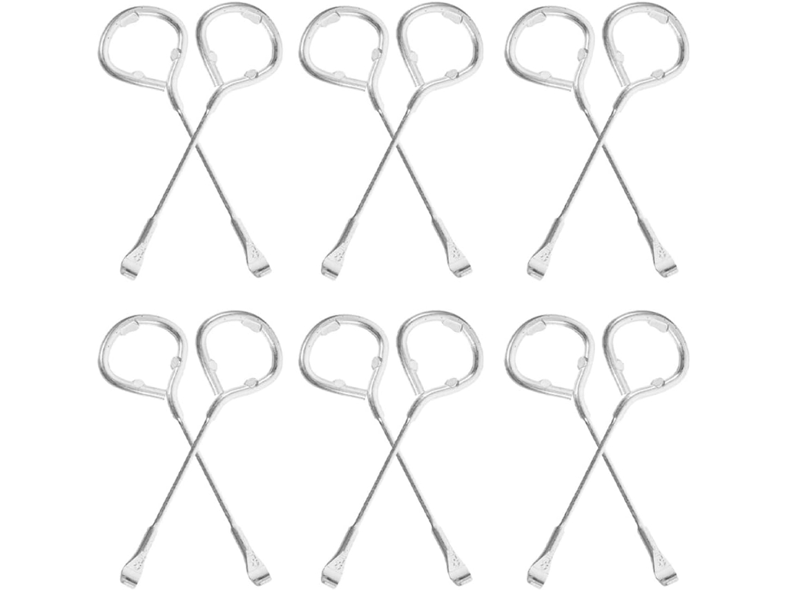 Abrelatas Multifuncional De Acero Resistente, Juego De 12 Para Cubos De Pintura Y Bidones De