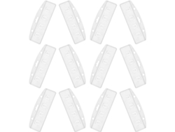 Juego De 25 Portatarjetas Rígidos Horizontales Transparentes, Estuche Protector Para Tarjetas.