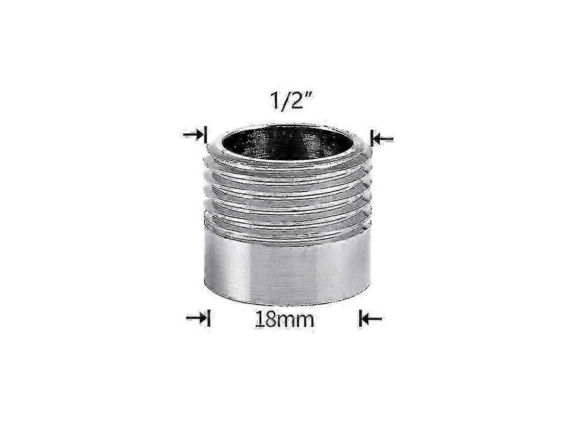 Adaptador De Válvula De Agua De 1/2 A Rosca M16 M18 M20 M22 M24 M28 Para Reparación De Conexiones De Cocina Y Baño.