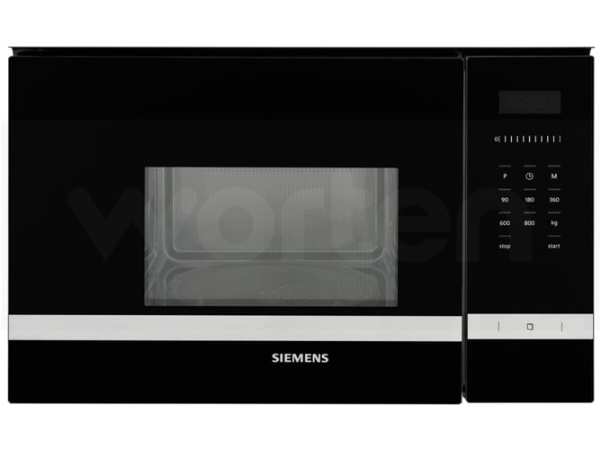 Microondas Integrable SIEMENS BF525LMS0 (20 L - Sin grill - Inox)
