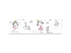 403755-Gu Papel Pintado Estampado Gráfico Mate Ligeramente Texturado 0 75 M2 PROFHOME