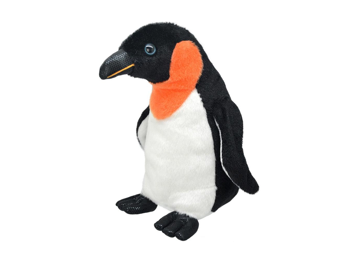 Peluche WILD PLANET Pingüino Imperador (17 x 12 x 25 cm - Poliéster)