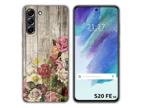 Carcasa Samsung Galaxy S21 FE 5G TUMUNDOSMARTPHONE Dibujos Multicolor