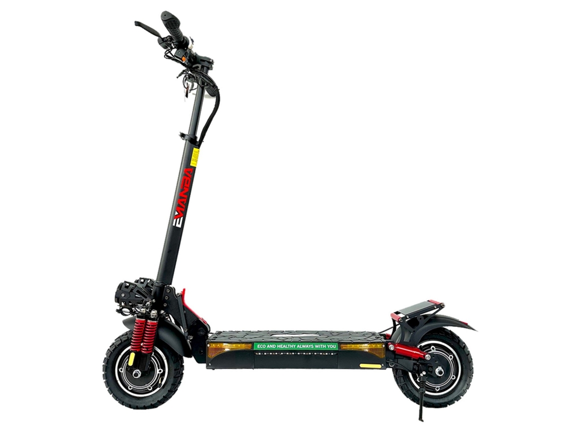 Patinete Eléctrico Emanba X4 - Motor 800w*2 Batería 48v18ah Neumáticos 10" Frenos De Disco Delanteros Y Traseros - Negro
