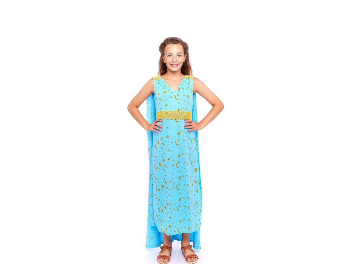 Disfraz de Niña PARTILANDIA princesa dragón azul (Tam.: 7-9 anos)