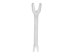 Llave En Y De Doble Diente De Extremo Abierto Y Autoajustable Para Tornillos De 625 Mm