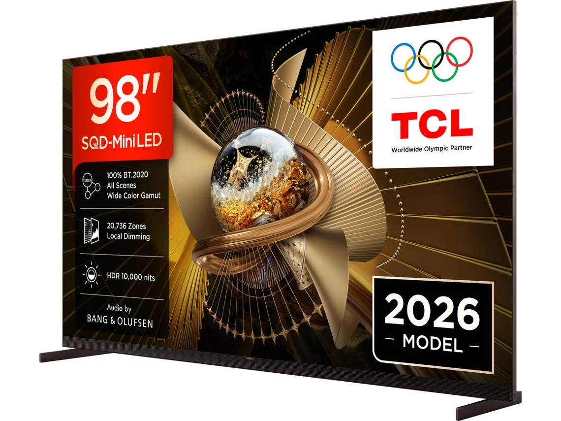 TV TCL 98X11L (SQD-MINILED - 98'' - 249 cm - 4K Ultra HD - Smart TV)