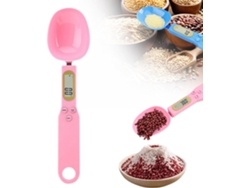 Balanza Electrónica Con Cuchara Medidora - Balanza Electrónica - Rosa