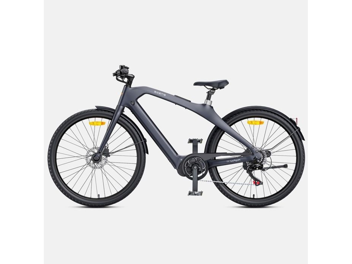 Bicicleta eléctrica Engwe N1 Pro con ruedas de carbono de 27,5 pulgadas, color gris, 250 W