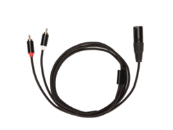 Cable Xlr Macho A 2 Rca Hifi, Señal Clara Sin Pérdidas, Divisor En Y Xlr Para Mezclador, Altavoz Activo Y Micrófono, 2