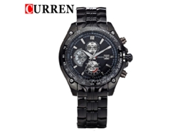 Elegante Reloj De Cuarzo Para Hombre De Acero Inoxidable