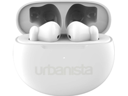 Auriculares Bluetooth True Wireless URBANISTA Austin (In Ear - Micrófono - Blanco)