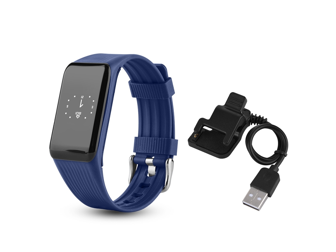 Pulsera Inteligente Rastreador De Fitness Pulsera Bluetooth Monitor De Frecuencia Cardíaca Deportiva