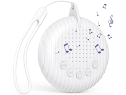 Máquina De Ruido Blanco Bebé Usb Recargable, 10 Sonidos Tranquilizantes, 3 Temporizadores, Modo Automático, Memoria, Terapia Del Sueño