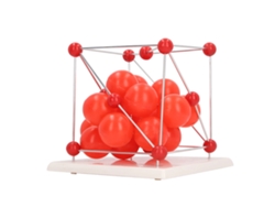 Modelo molecular de metal estrutura cristalina ferramenta para sala de aula laboratório | S/MARCA