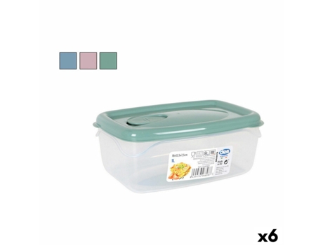 Caja de Herramientas DEM Brico 26 x 27,5 x 6 cm (6 Unidades)
