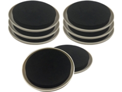 Juego De 8 Adhesivos Para Muebles, Protectores De Suelo De Madera Dura, Deslizadores De Muebles Simples Para Sillas,