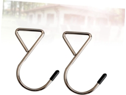 Juego De 10 Ganchos Triangulares Metal Plateado, Multifuncionales Y Reutilizables Para Colgar Bolsos Maletas.