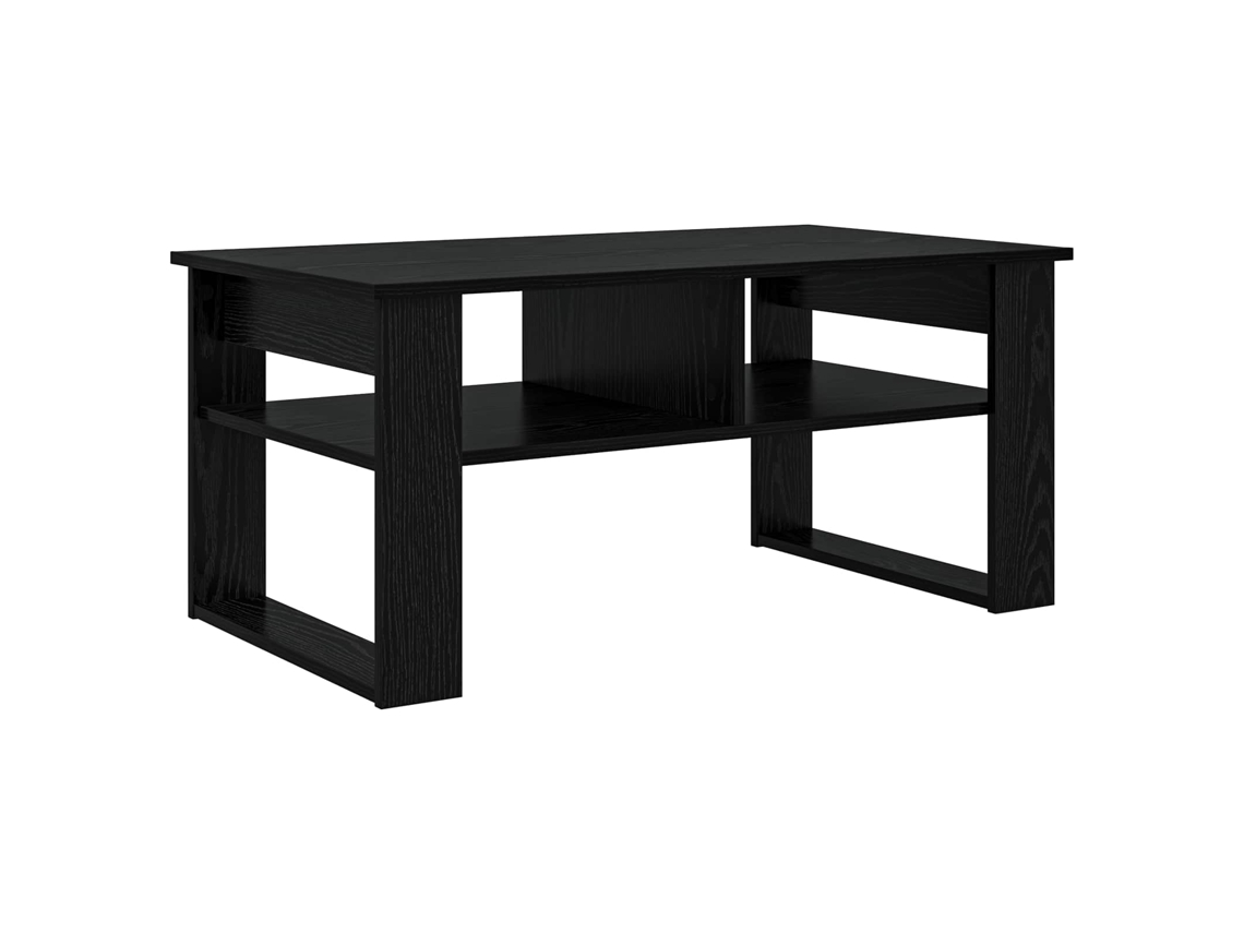 Maison Exclusive - Mesa De Café Roble Negro 96 X 54 X 44 Cm Madera De Ingeniería