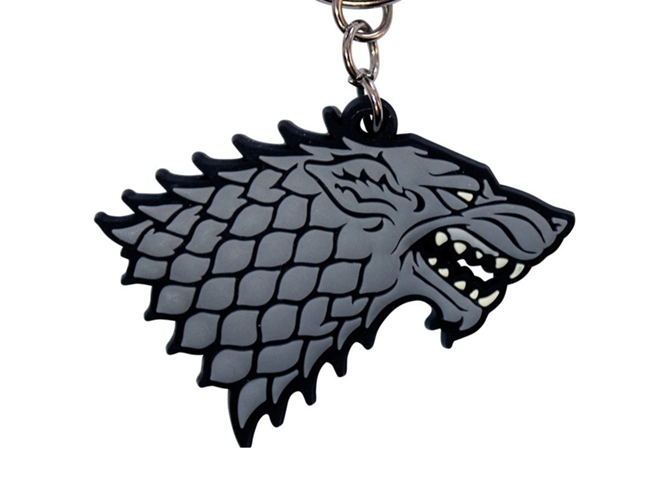 GAME OF THRONES - KEYCHAIN PVC STARK X4