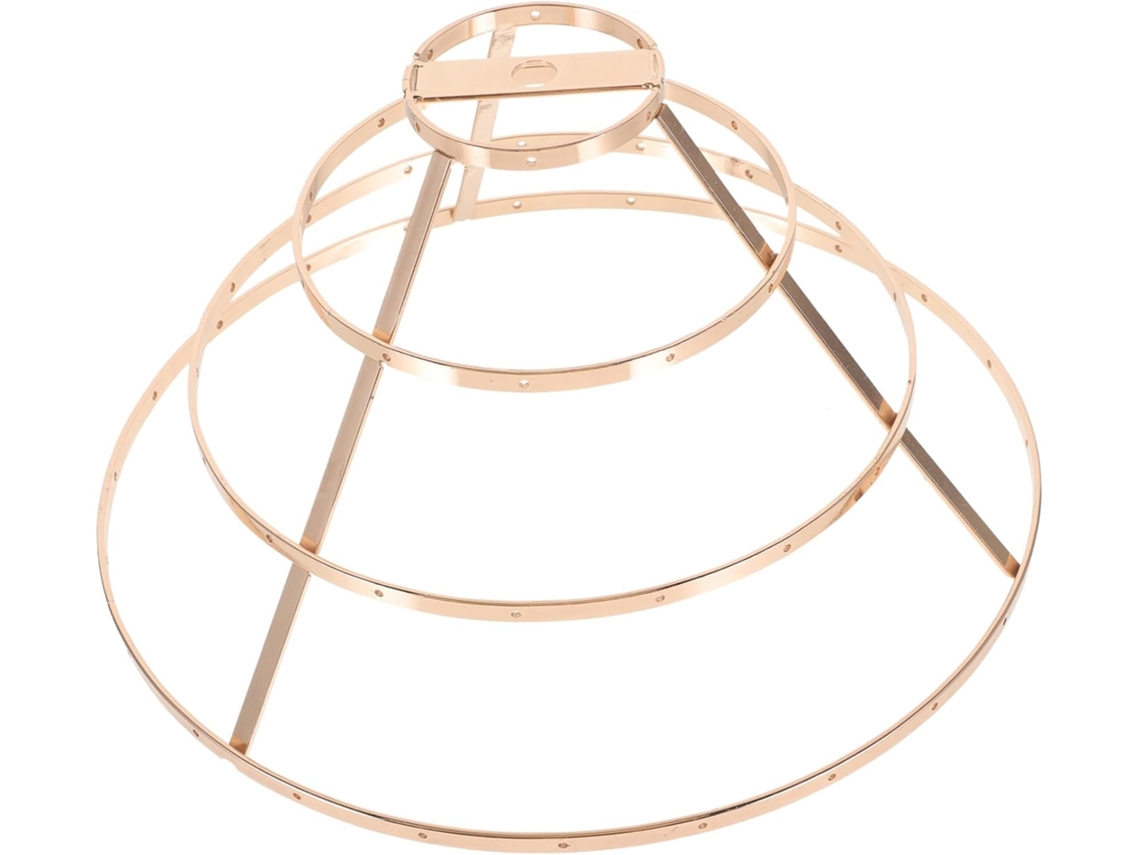 Estructura Metálica Para Lámparas De Bricolaje, Soporte Ligero Con Bordes Lisos, Resistente A La Deformación, Para