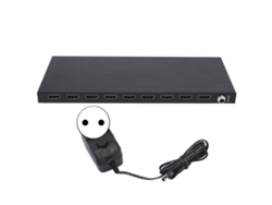 Divisor De Video Hdmi (4k 60hz, 1 Entrada 8 Salidas)