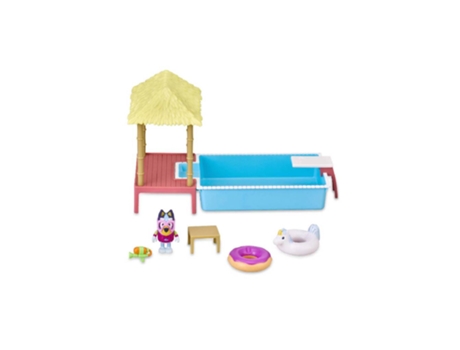 Figura de Jugar BLUEY Bluey Playset Piscina (Edad Mínima Recomendada: 3 años)